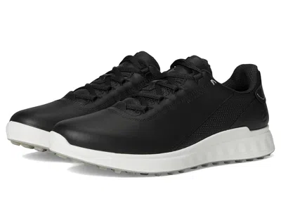 Ecco Golf S Casual Lace Waterproof Golf Shoe In Black