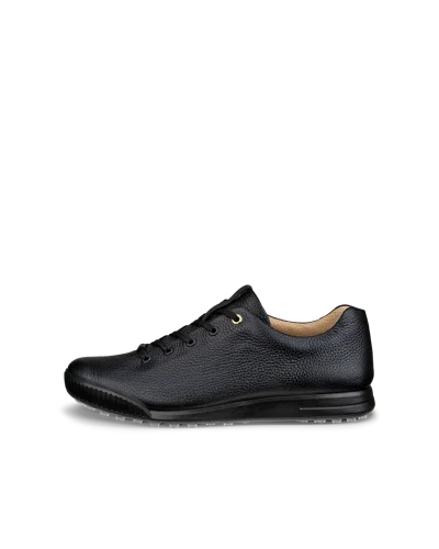 Ecco Golf Street - Men's Leather Waterproof Golf Shoe In Black