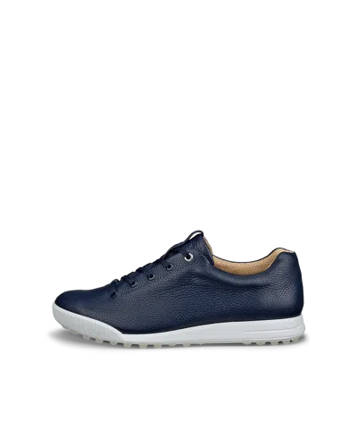 Ecco Golf Street - Men's Leather Waterproof Golf Shoe In Blue