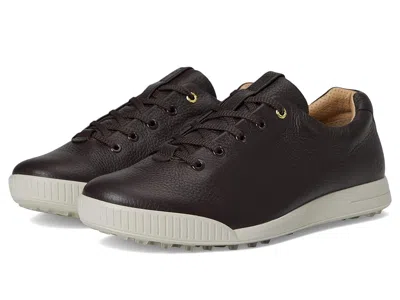 Ecco Golf Street Retro Hybrid Waterproof Golf Shoe In Brown