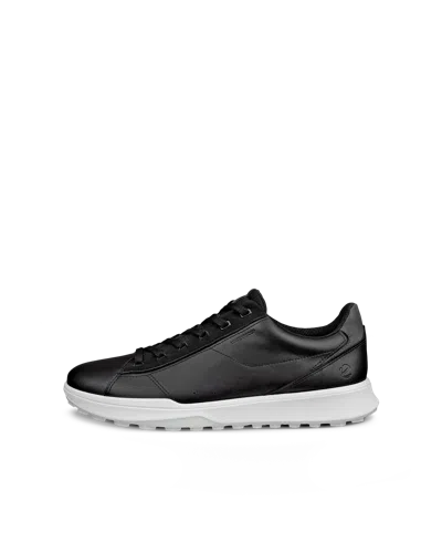 Ecco Golf Street Vibe - Men's Leather Waterproof Golf Shoe In Black
