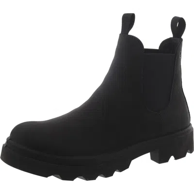 ECCO GRAINIER WOMENS SUEDE ANKLE CHELSEA BOOTS
