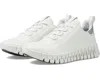 Ecco Gruuv Leather Sneakers In White