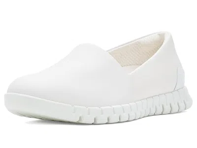 Ecco Gruuv Lite Espadrille Slip-on Sneakers In White