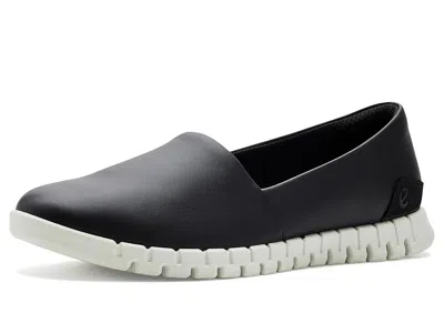 Ecco Gruuv Lite Espadrille Slip-on Sneakers In Black