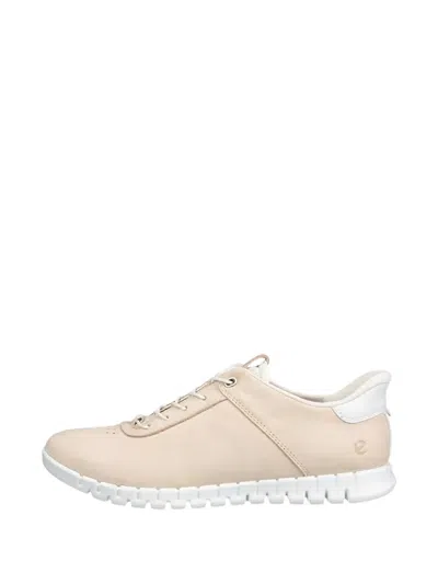 Ecco Gruuv Lite Perforated Sneakers In Neutral