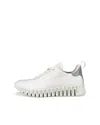 Ecco Gruuv Leather Sneakers In Multi