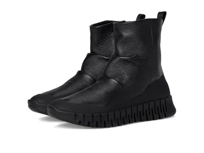 Ecco Gruuv Pull On Mid Fashion Boot In Black