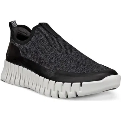 Ecco Gruuv Slip-on Sneaker In Black