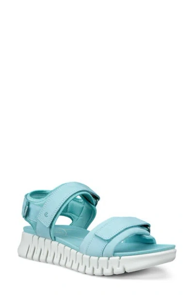 Ecco Gruuv Sol Sandal In Aquatic