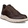 Ecco Gruuv Studio Sneaker In Burgundy