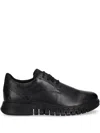 Ecco Gruuv Studio Plain Toe Sneaker In Black