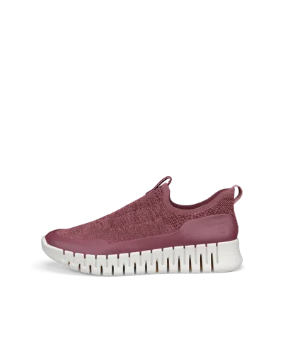 Ecco Gruuv - Women's Textile Slip-in Sneaker In Pink