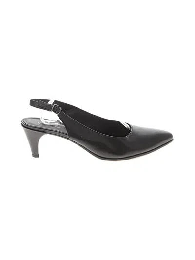 Pre-owned Ecco Heels In Black