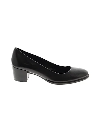 Pre-owned Ecco Heels In Black