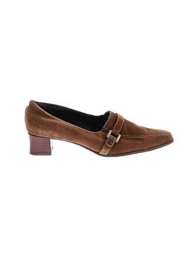 Pre-owned Ecco Heels In Brown