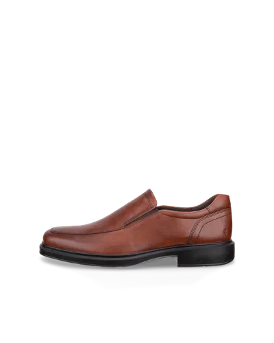 Ecco Helsinki 2 - Men's Leather Slip-on Dress Shoe In Brown