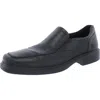 Ecco Helsinki 2.0 Mens Leather Square Toe Loafers In Black