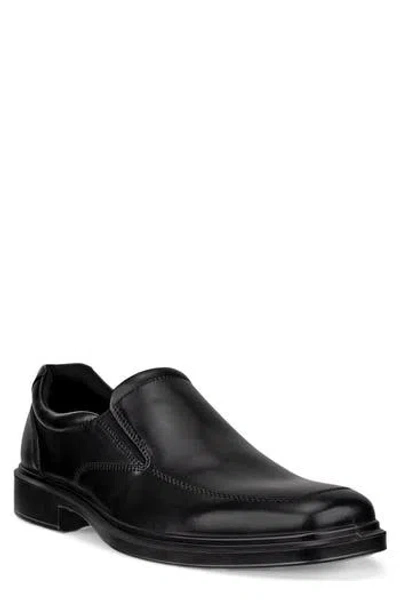 Ecco Helsinki Water Resistant Slip-on Loafer In Black
