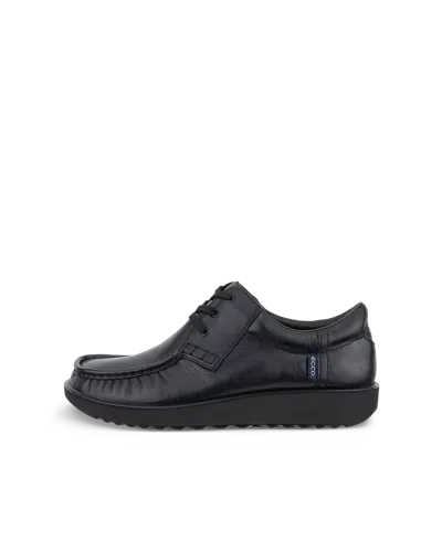 Ecco Joke - Men's Leather Moc-toe Shoe In Black