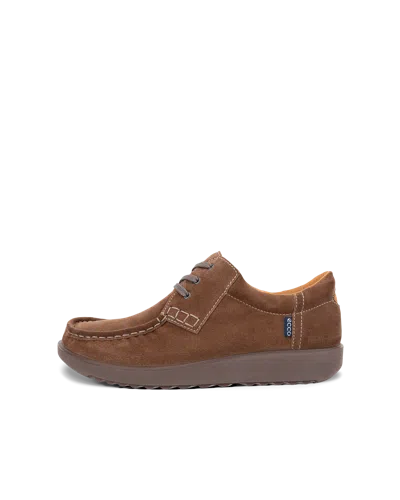 Ecco Joke - Men's Suede Moc-toe Shoe In Brown
