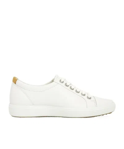 Ecco Lace-up Sneakers In White