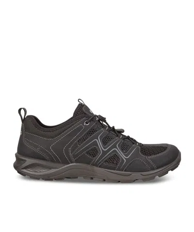 Ecco Laced Sneakers In Black