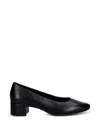 Ecco 리비아 스퀘어 토 펌프스 In Black