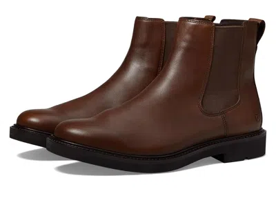 Ecco London Double Gore Chelsea Boots In Brown