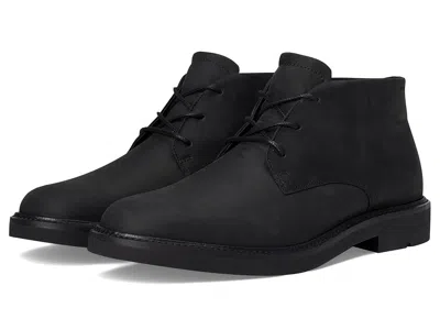 Ecco London Lace Up Waterproof Chukka Boots In Black