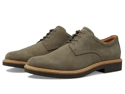 Ecco London Oxford Men's Shoes Dark Clay: Eu 39 (us Men's 5-5.5) M In Green
