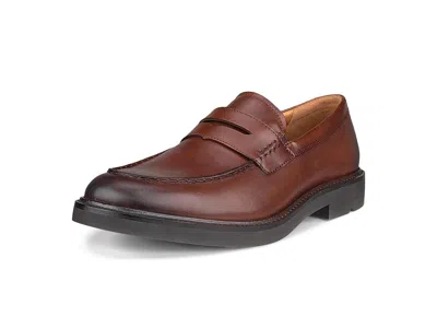 Ecco London Penny Loafer In Brown