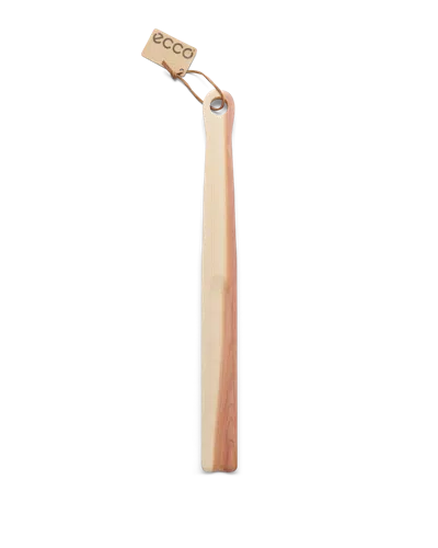 Ecco Long Wooden Shoe Horn In Brown