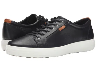 Pre-owned Ecco Man's Sneakers & Athletic Shoes  Soft 7 Sneaker In Black