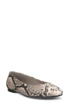 Ecco Margot Ballet Flat In Brown