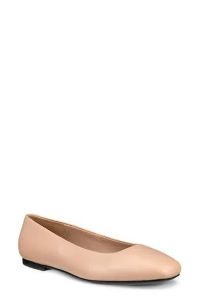 Ecco Margot Ballet Flat In Sand