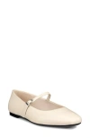 Ecco Margot Mary Jane Flat In Neutral