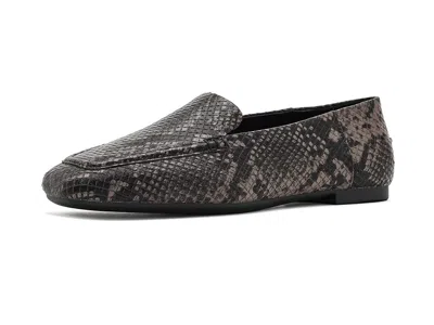Ecco Margot Plain Toe Loafers Women's Flat Shoes Taupe Snake Print: Eu 39 (us Women's 8-8.5) M In Multi