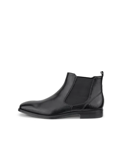 Ecco Melbourne - Men's Leather Chelsea Boot In Black