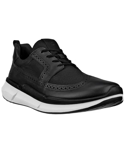 Ecco Men's Biom 2.2 Brogue Sneaker In Black