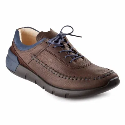 Ecco Men's Cross X Moccasin Shoes In Coffee In Multi
