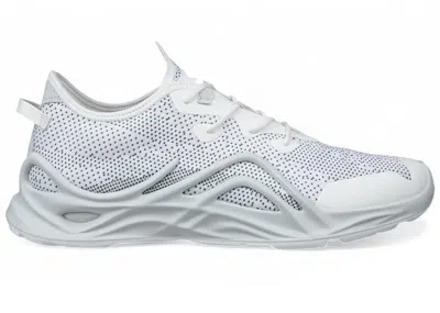 Pre-owned Ecco Men's  Biom Infinite Sneakers In White/black/grey In Multi