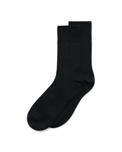Ecco Men's  Classic Ribbed Mid-cut Socks In Animal Print