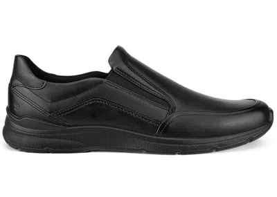 Pre-owned Ecco Men's  Irving Slipon Sneakers In Black