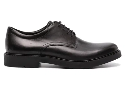 Pre-owned Ecco Men's  Metro London Derby Sneakers Sneakers In Black