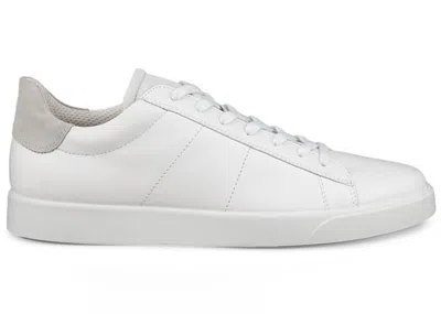 Pre-owned Ecco Men's  Street Lite Sneakers In White/grey In Gray