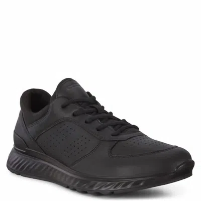 Ecco Men's Exostride Lace Up Shoe In Black