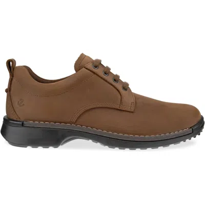 Ecco Men's Fusion Plain Toe Oxford In Cocoa Brown