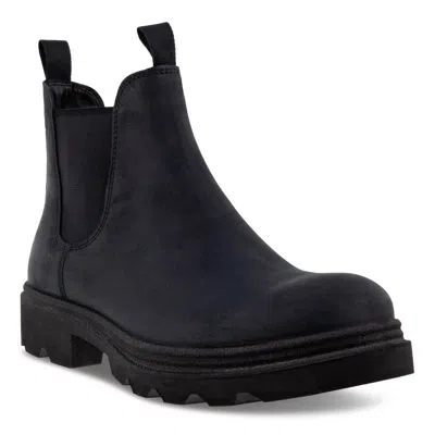 Ecco Men's Grainer Chelsea Boot In Black