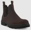 Ecco Men's Grainer Slip-on Boots In Coffee In Brown